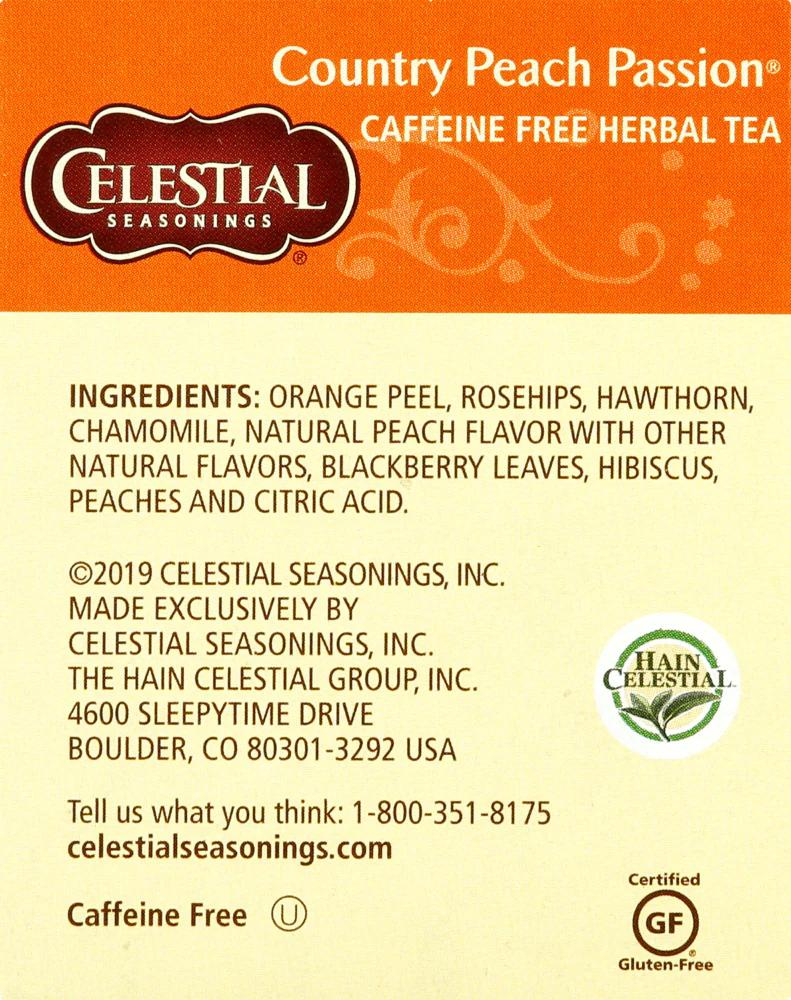 Celestial Seasonings Sleepytime Peach Herbal Tea Bags, 20 ct