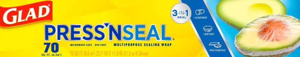 Glad Press'n Seal Wrap, 70 sq ft - Greatland Grocery
