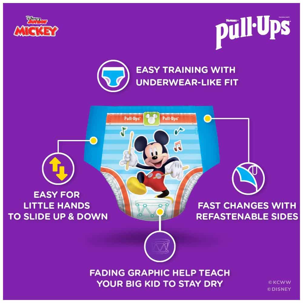 Pull-Ups Learning Designs Boys' Potty Training Pants 4T-5T (38-50 lbs), 56  ct - Foods Co.