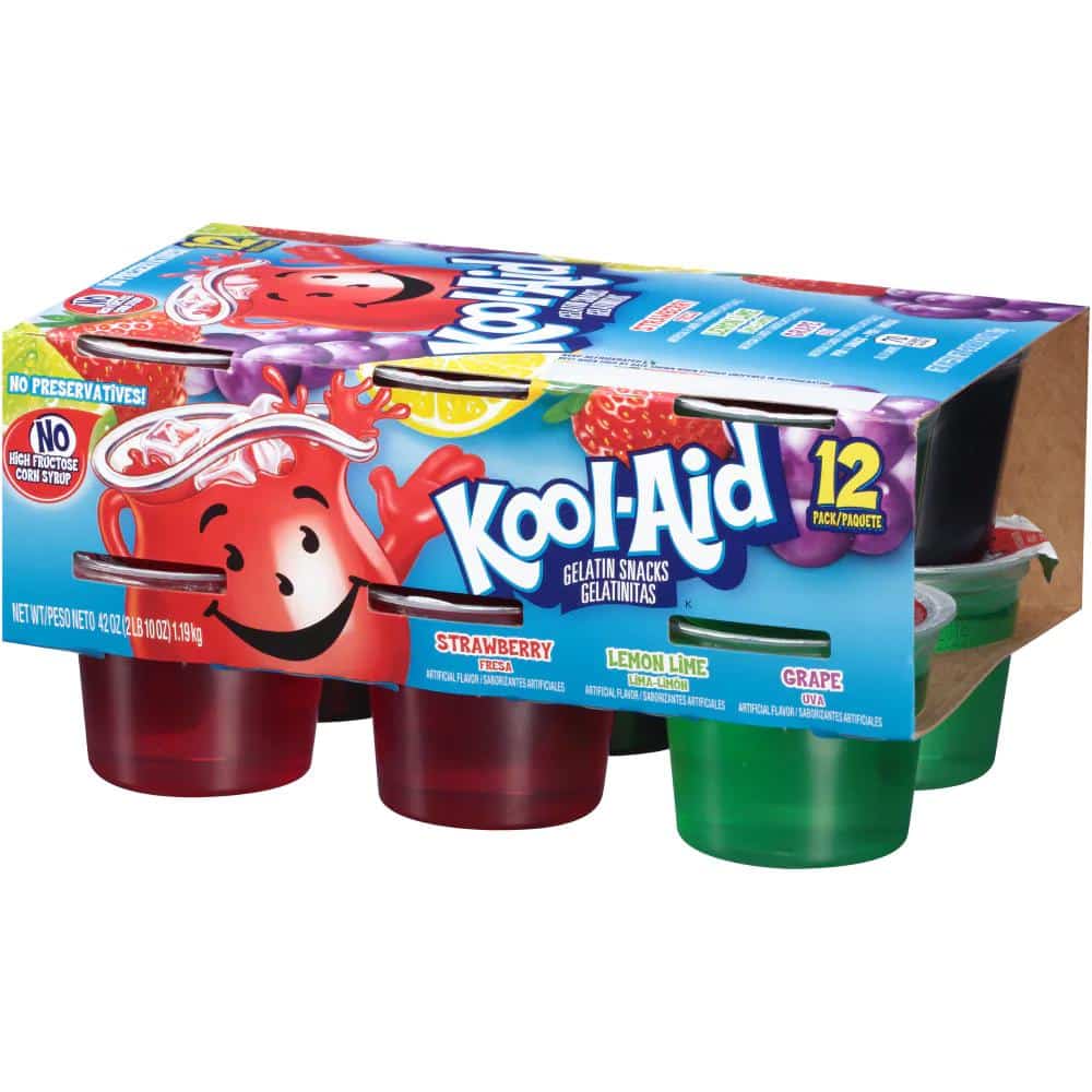 Kool-Aid Gelatin Snack Cups Variety Pack - Shop Pudding & Gelatin at H-E-B