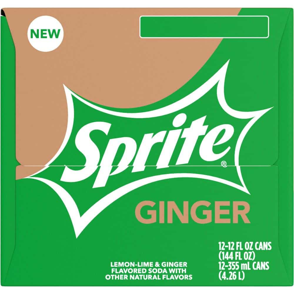 is sprite ginger caffeine free