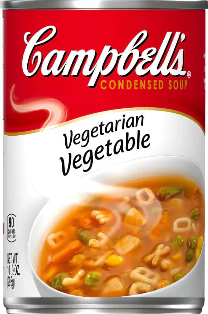 Campbell's Vegetarian Vegetable Condensed Soup, 10.5 oz - Greatland Grocery