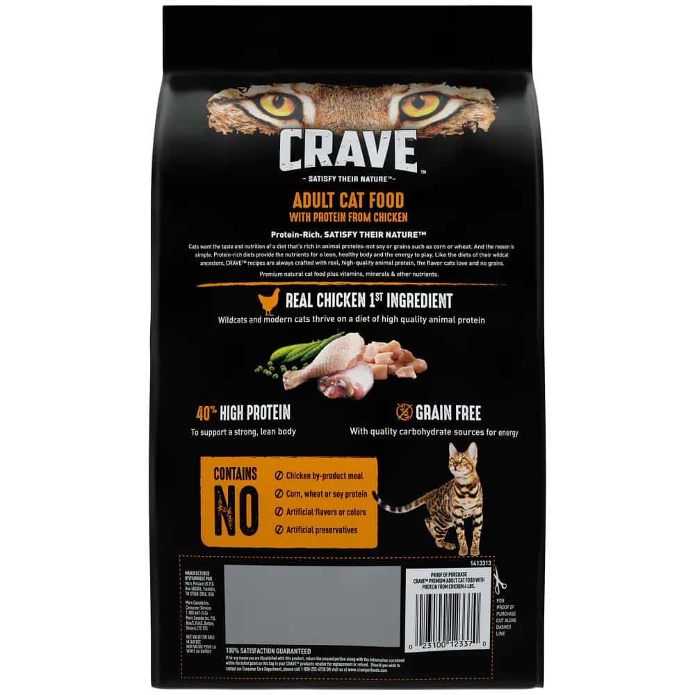 Crave Real Chicken & Salmon Cat Food - (2 Lb) | Greatland Grocery & Supply