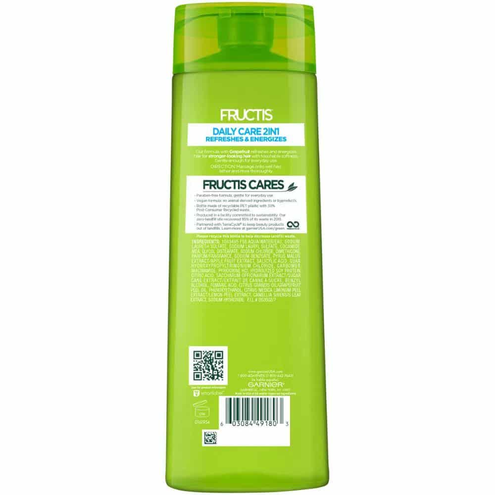 Garnier Fructis Daily Care 2-in-1 Grapefruit Fortifying Shampoo & 12.5 fl oz - Greatland Grocery