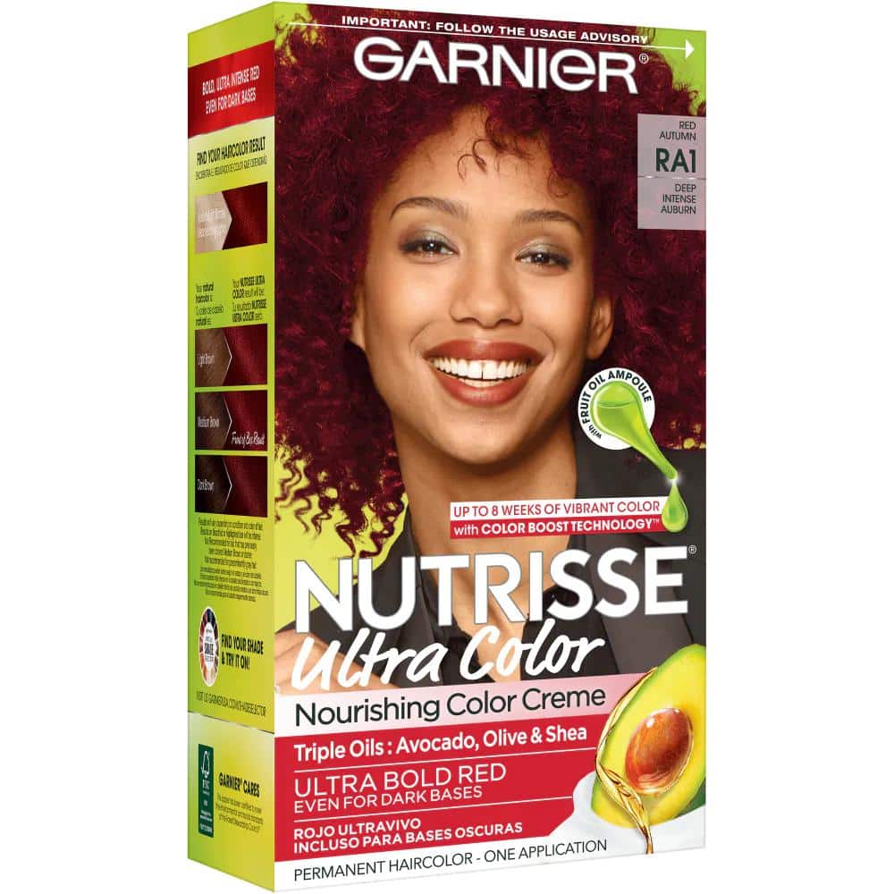 fænomen Lingvistik En eller anden måde Garnier Nutrisse Ultra Color Red Autumn Hair Color Kit, 1 ct - Greatland  Grocery