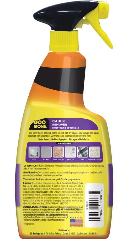 Goo Gone Spray Gel 24 fl oz For Tar Glue Caulk Sealant Tree Sap