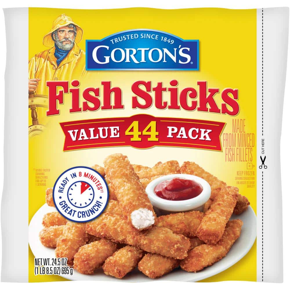 Gorton's Fish Sticks, 44 ct / 24.5 oz - Greatland Grocery