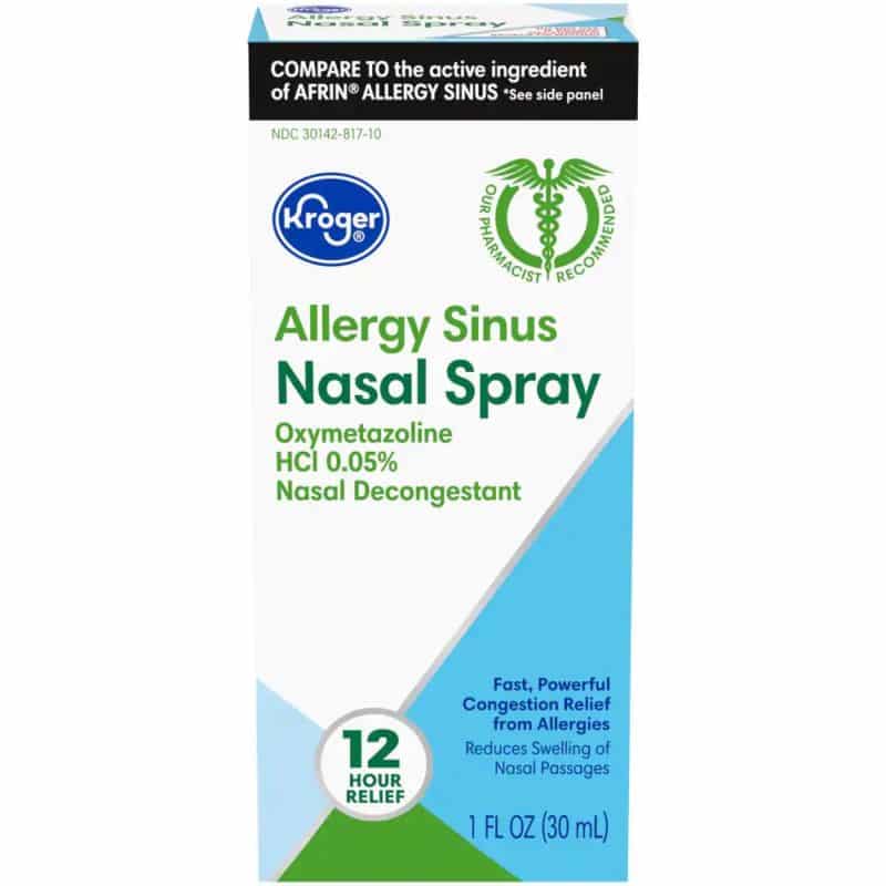 Kroger Nasal Decongestant Inhaler (0.007 Oz) Greatland Grocery & Supply