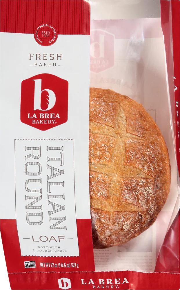 La Brea Bakery Italian Round Loaf, 22 oz Greatland Grocery