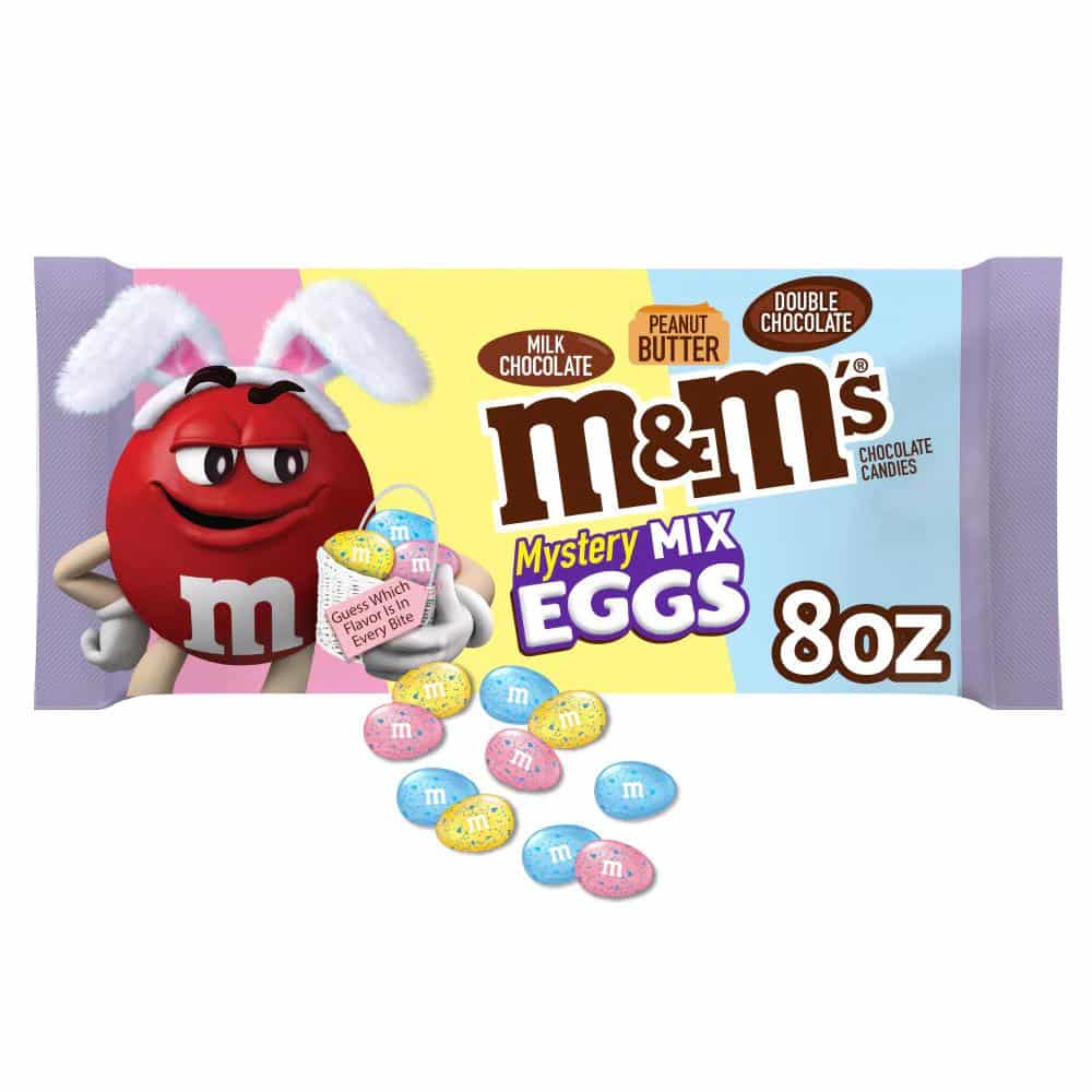 040000513155 - M&M's Easter Fun Size Milk Chocolate Egg Hunt Candy