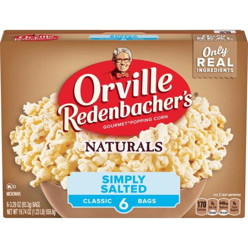 Orville Redenbacher's® Classic Bag Kettle Corn, 6 bags / 3.28 oz