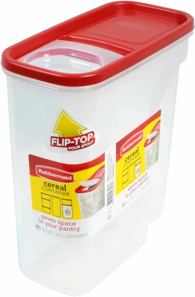Rubbermaid 1.5 Gallon Flex and Seal Cereal Keeper Modular Food Storage  Container